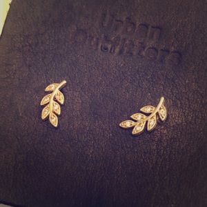 Urban Outfitters Leaf Earrings
